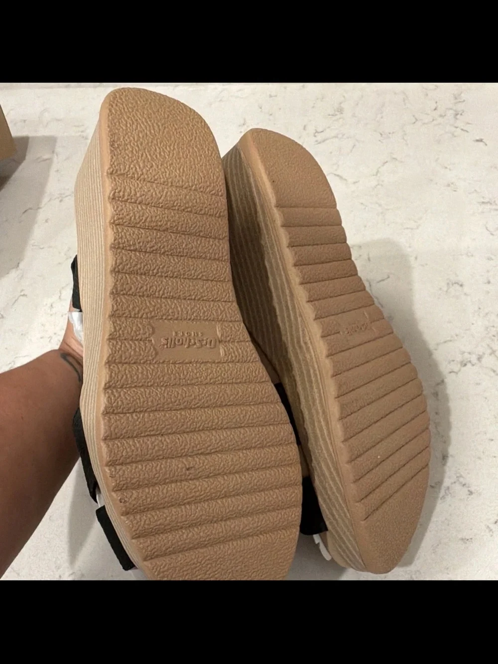Dr. Scholl's Cali Beach Wedge Sandals US 10 M